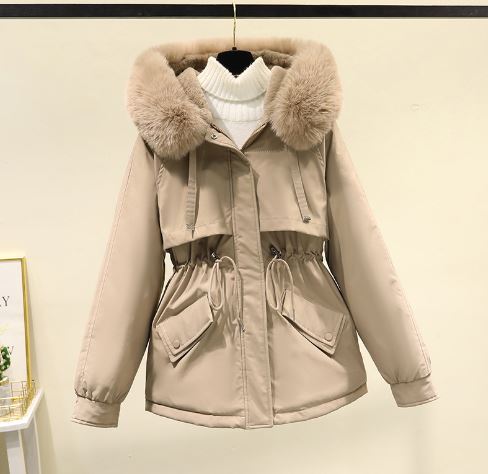 Manteau d'hiver pour femme avec col élégant