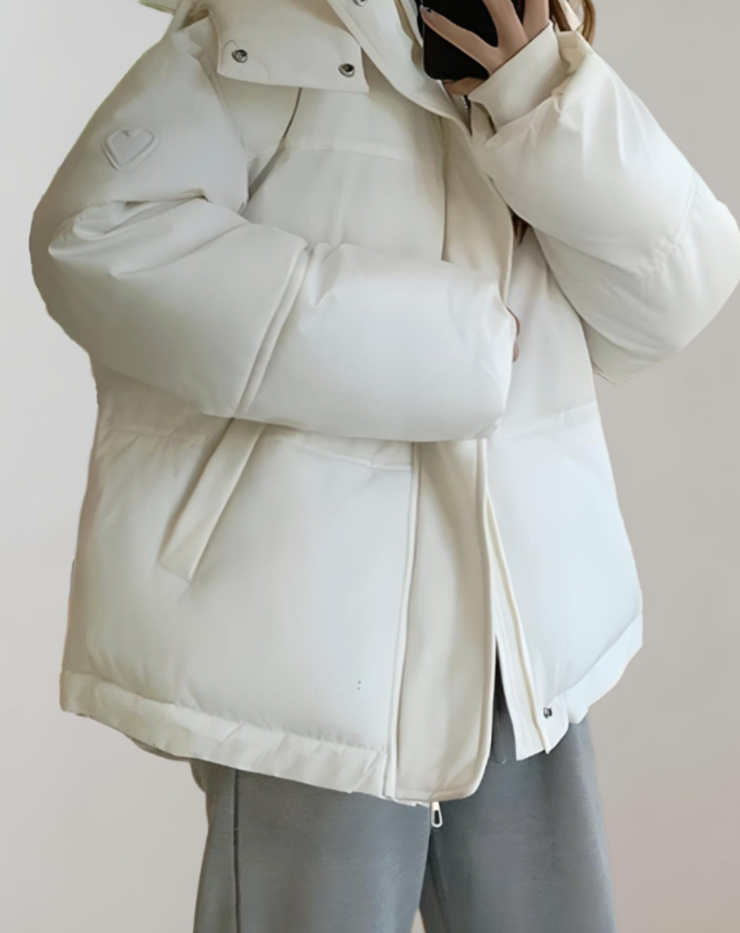Mila - Veste d'hiver chaude et thermo-isolante avec poches et capuche