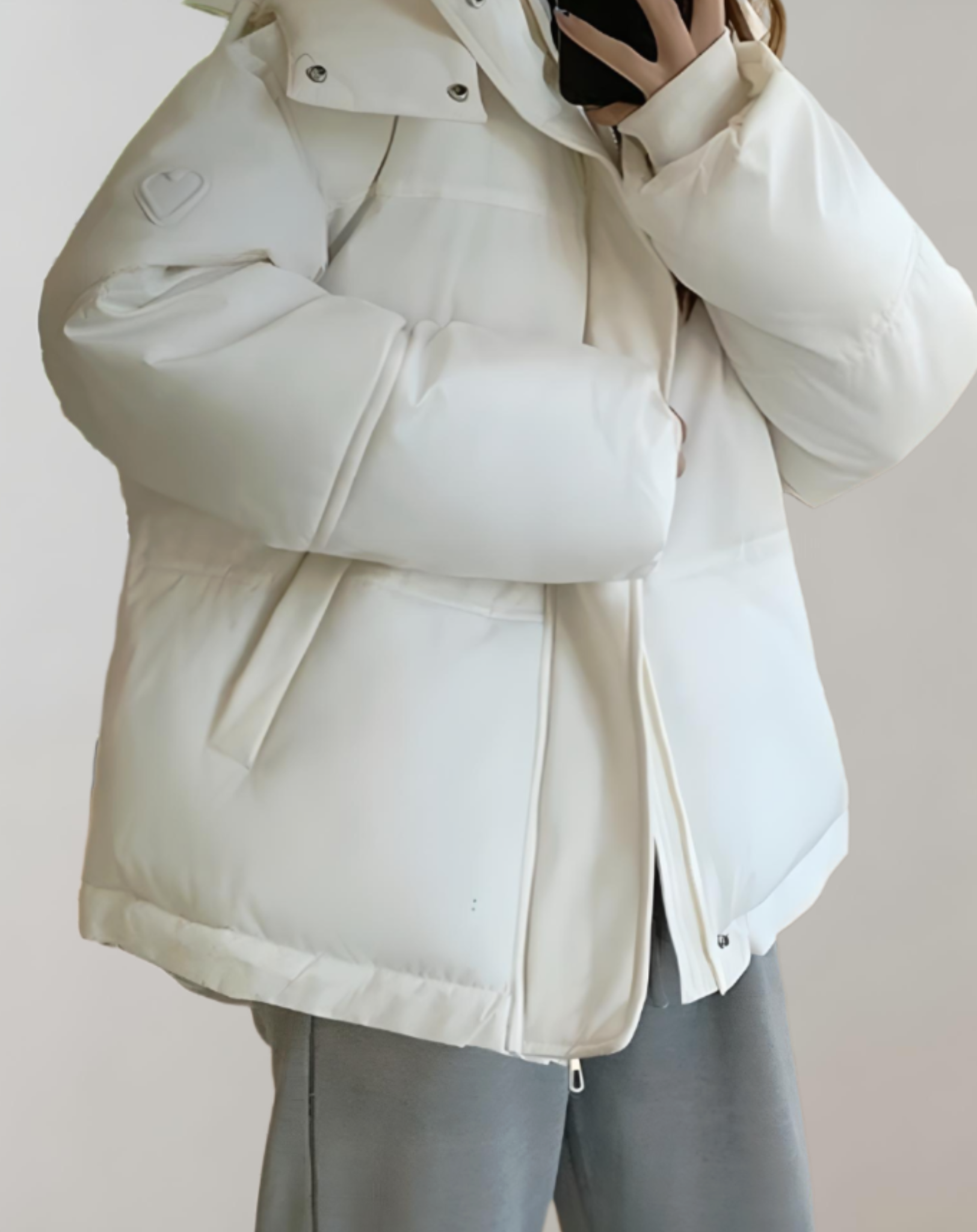 Mila - Veste d'hiver chaude et thermo-isolante avec poches et capuche