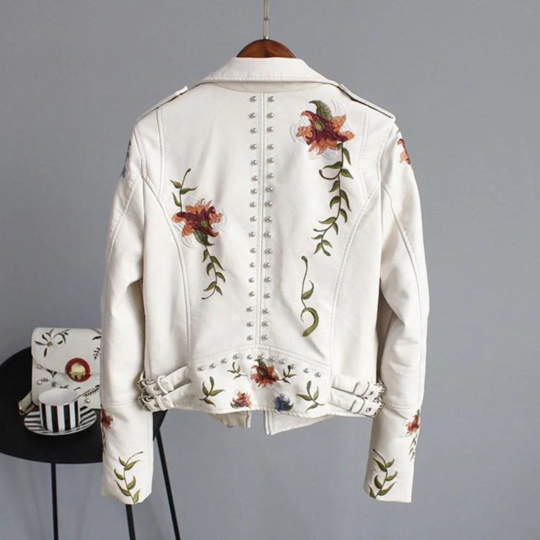 Taylor - élégante veste streetwear à fleurs