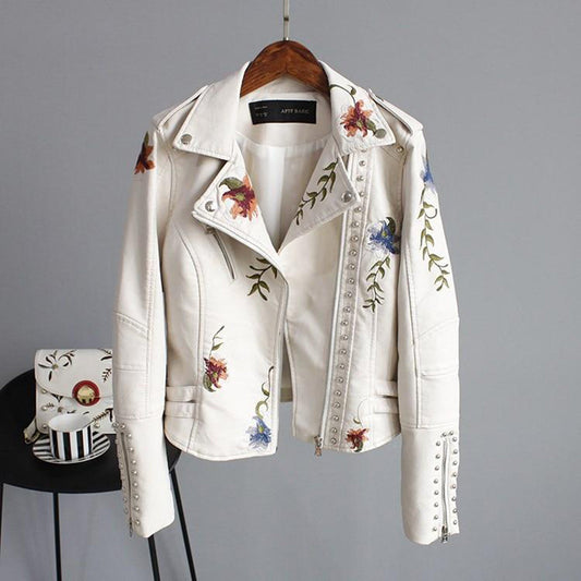 Taylor - élégante veste streetwear à fleurs