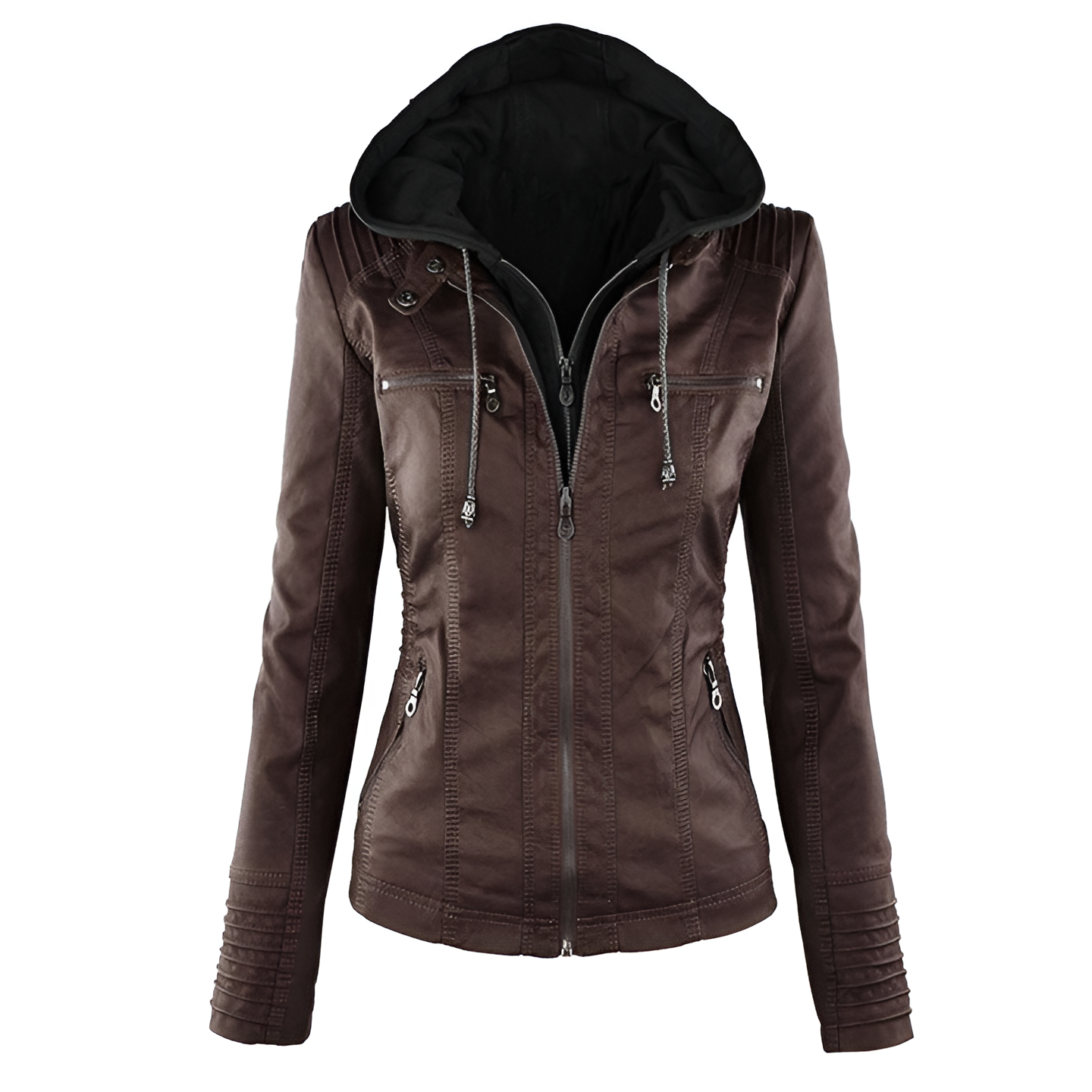 Manteau à capuche élégant pour femmes