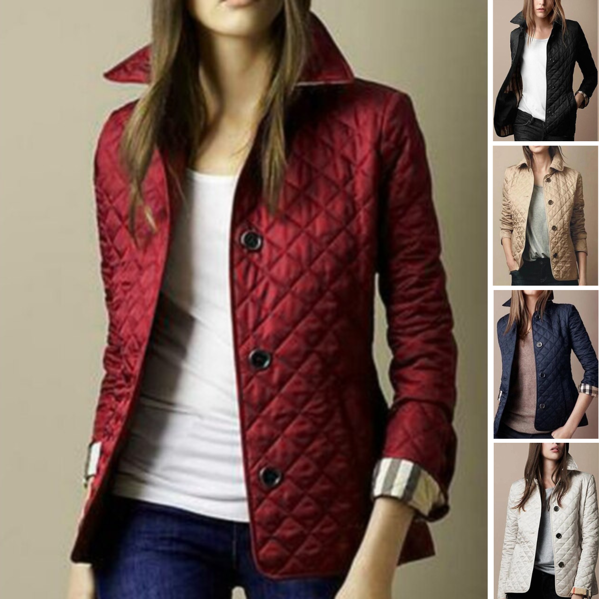 Hanna - veste streetwear matelassée légère