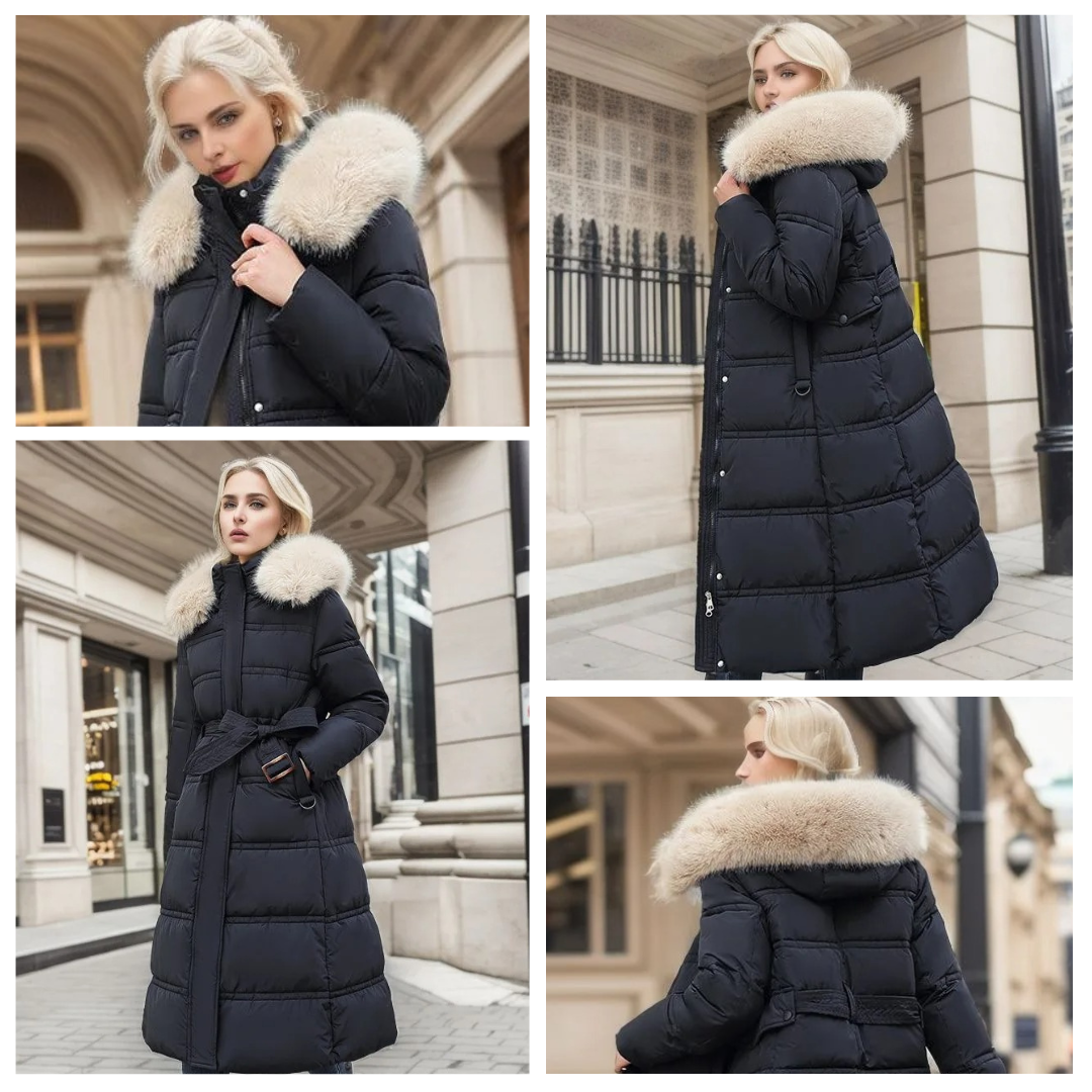 Veste d'hiver de luxe pour femmes