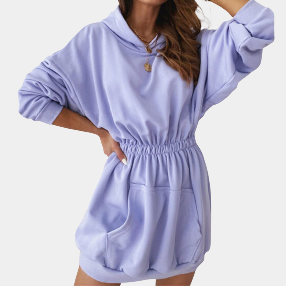 Robe oversized pour femmes - Avec capuche - Projet Paris - Style décontracté