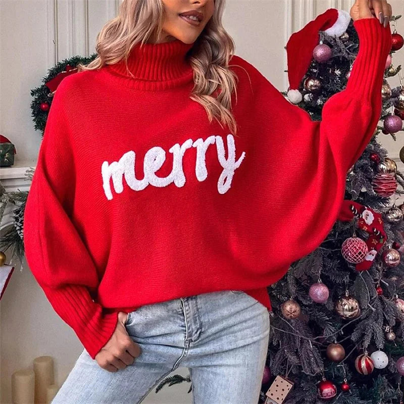 Thérèse - Pull rétro de Noël