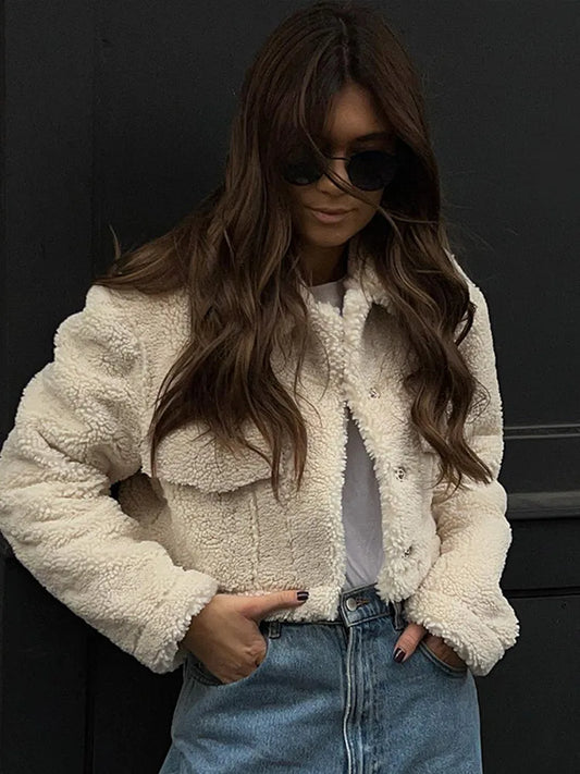 Lauren - Veste d'hiver tendance avec manches