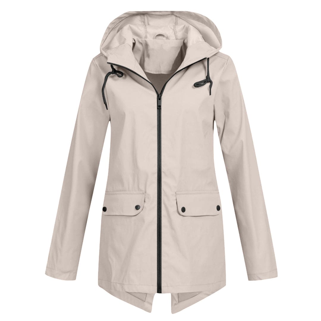 Veste de pluie légère avec capuche