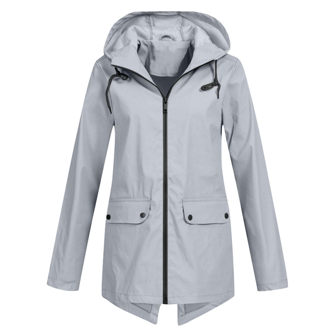 Veste de pluie légère avec capuche