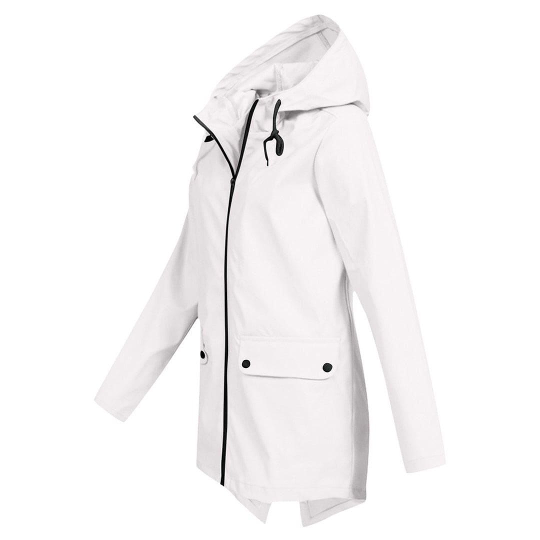 Veste de pluie légère avec capuche