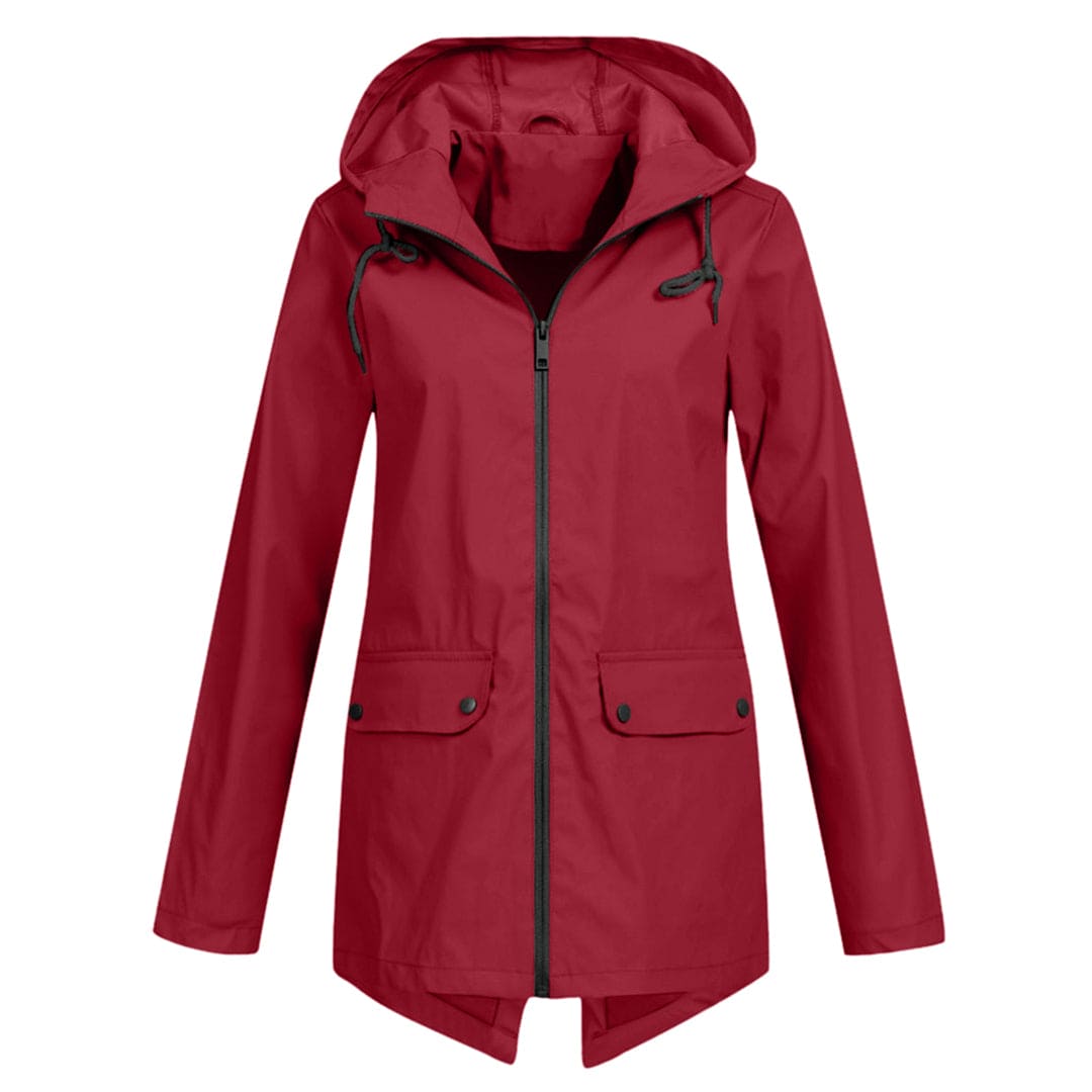 Veste de pluie légère avec capuche