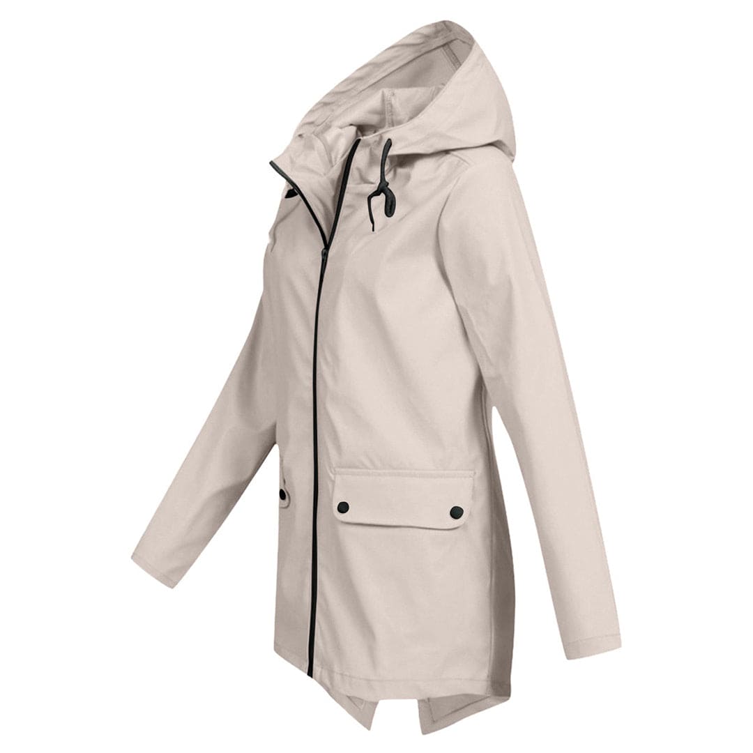 Veste de pluie légère avec capuche