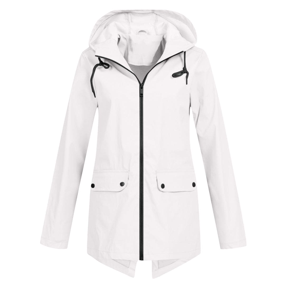 Veste de pluie légère avec capuche
