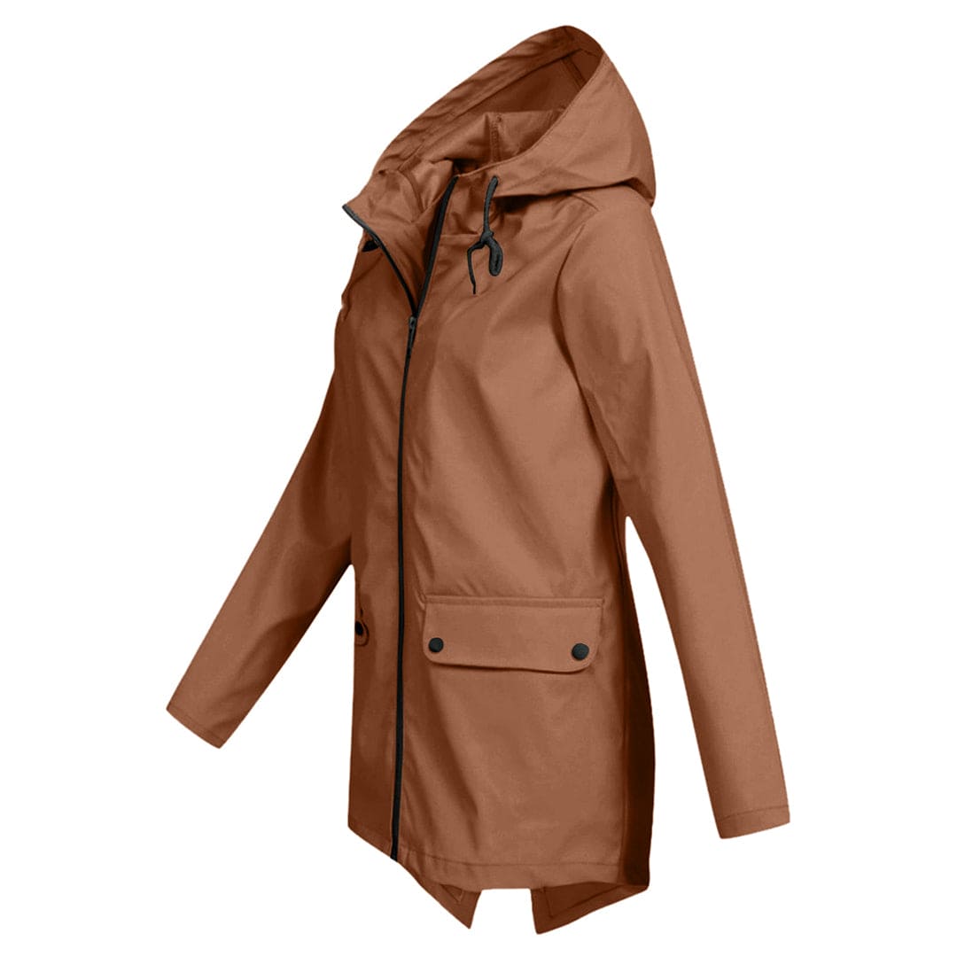 Veste de pluie légère avec capuche