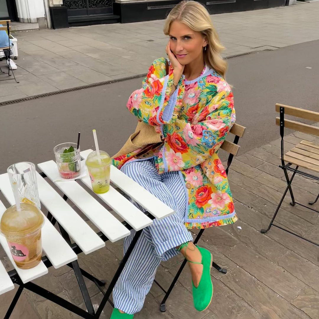 Hope - manteau d'été à fleurs