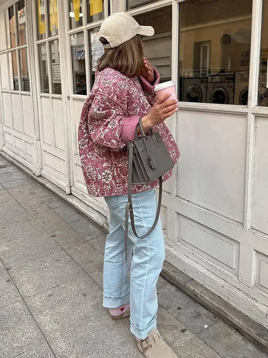 Alessia - manteau d'été à imprimé floral
