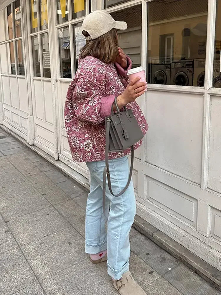Alessia - manteau d'été à imprimé floral