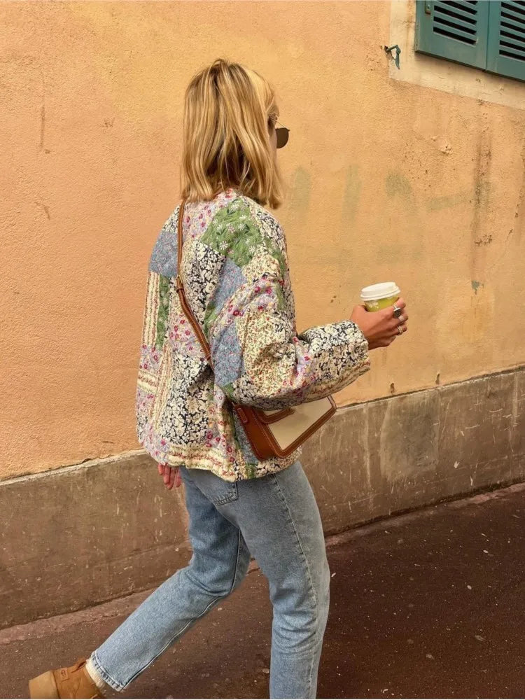 Amanda - manteau d'été imprimé streetwear