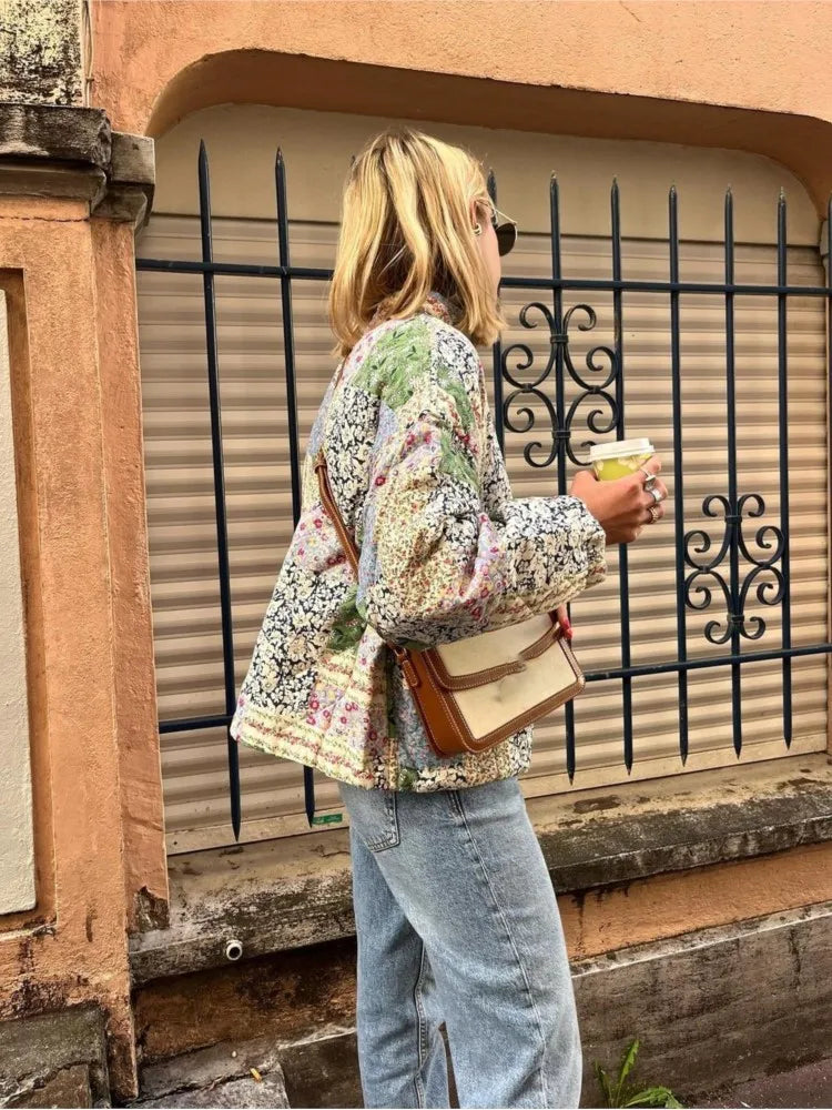 Amanda - manteau d'été imprimé streetwear