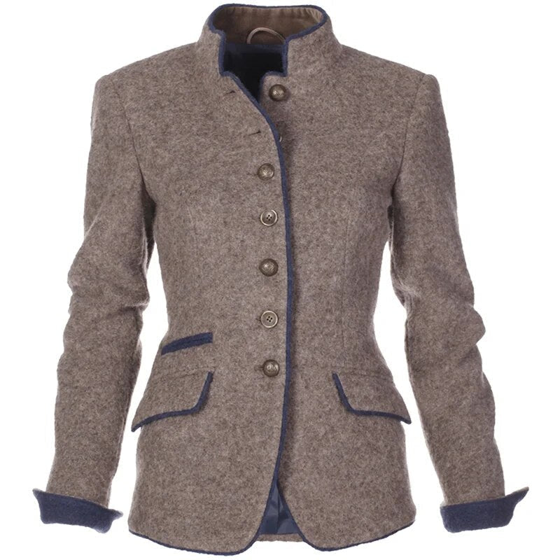 Blazer plâtré pour femme