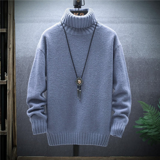 Lucas Classic Line - Col roulé épais pour un homme moderne