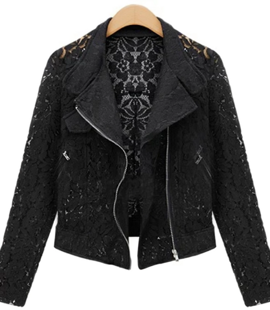 Alcott - Veste courte en dentelle