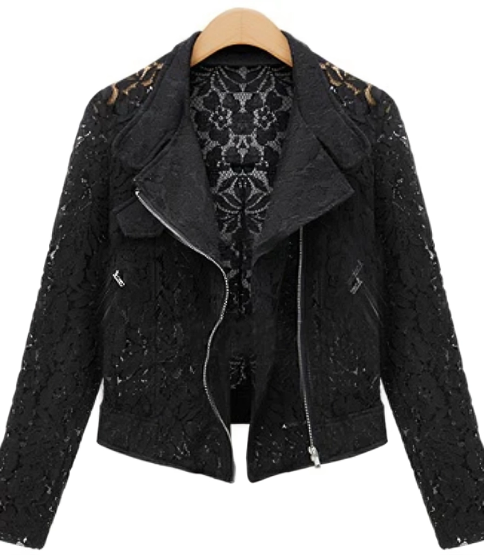 Alcott - Veste courte en dentelle
