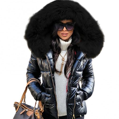 Manteau pour femme avec capuche élégante