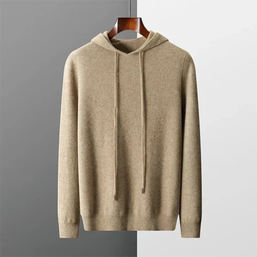 Olivier - Pull à Capuche à Manches Longues pour Hommes