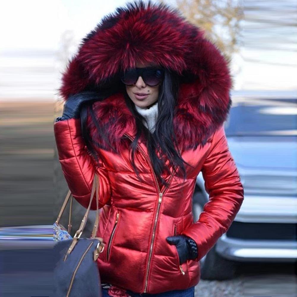 Manteau pour femme avec capuche élégante