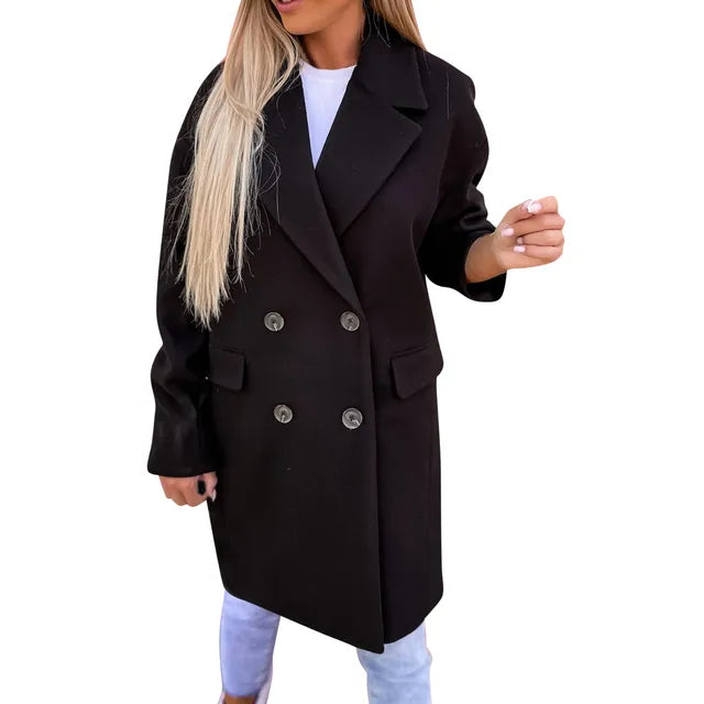 Alison - trench-coat élégant à mi-mollet