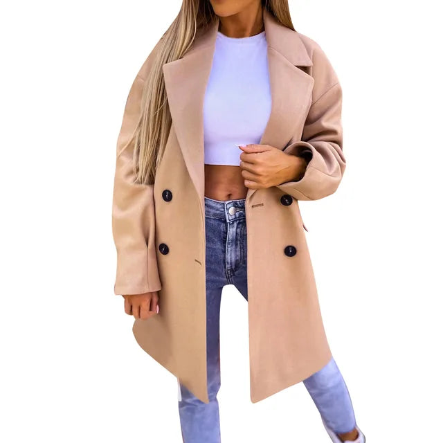 Alison - trench-coat élégant à mi-mollet