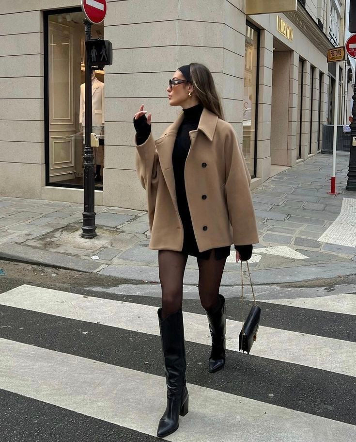 Lovie | Manteau en laine surdimensionné