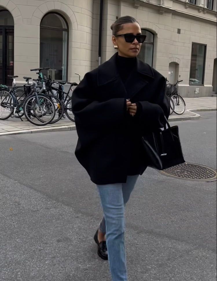 Lovie | Manteau en laine surdimensionné