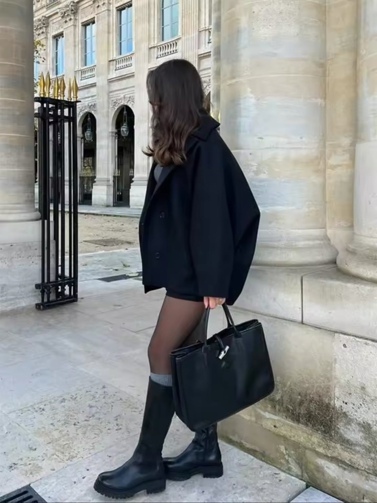 Lovie | Manteau en laine surdimensionné