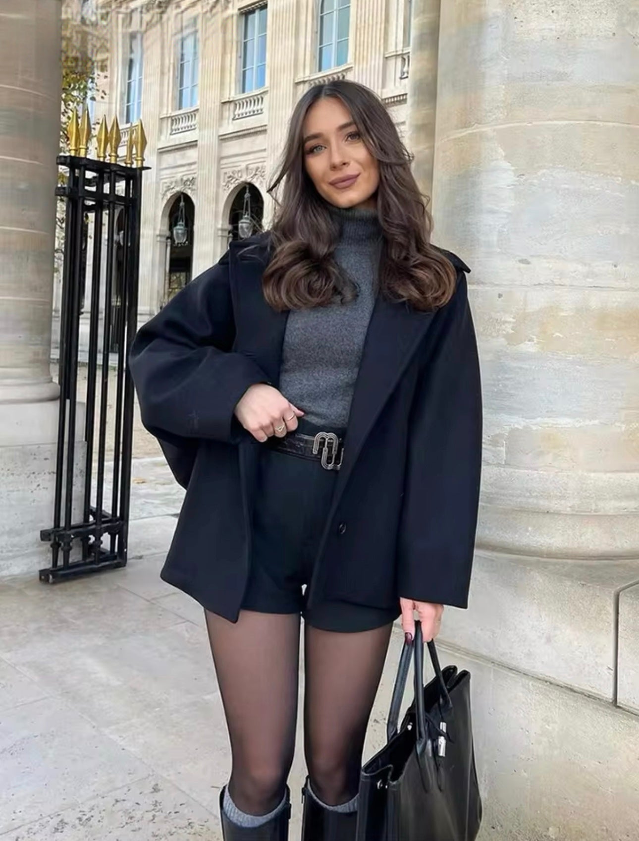 Lovie | Manteau en laine surdimensionné