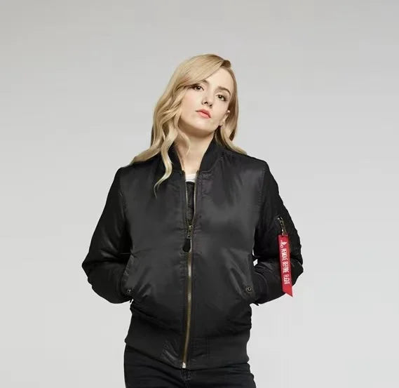 Leanna - Veste bombardier chaude et élégante