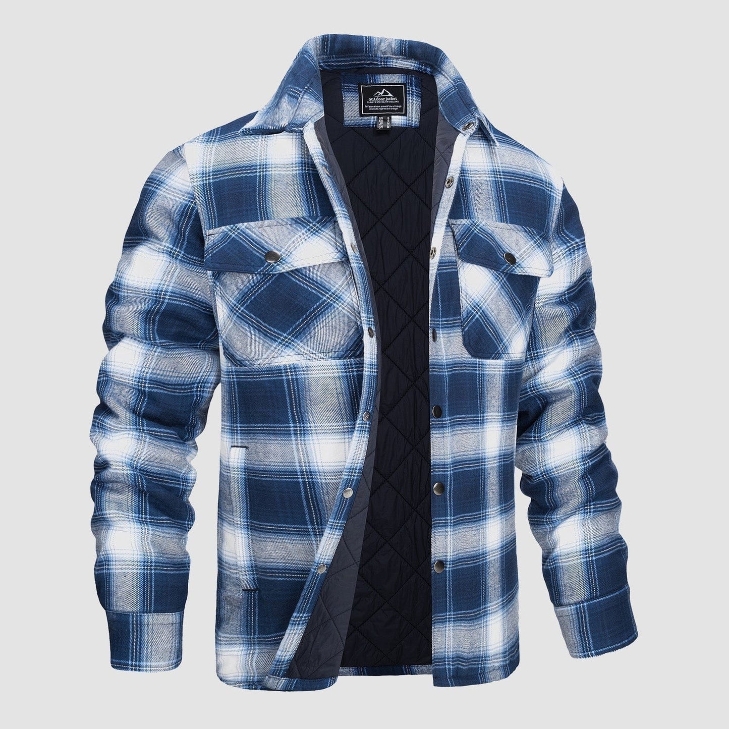 Sylvo | Veste Matelassée à Carreaux pour Homme