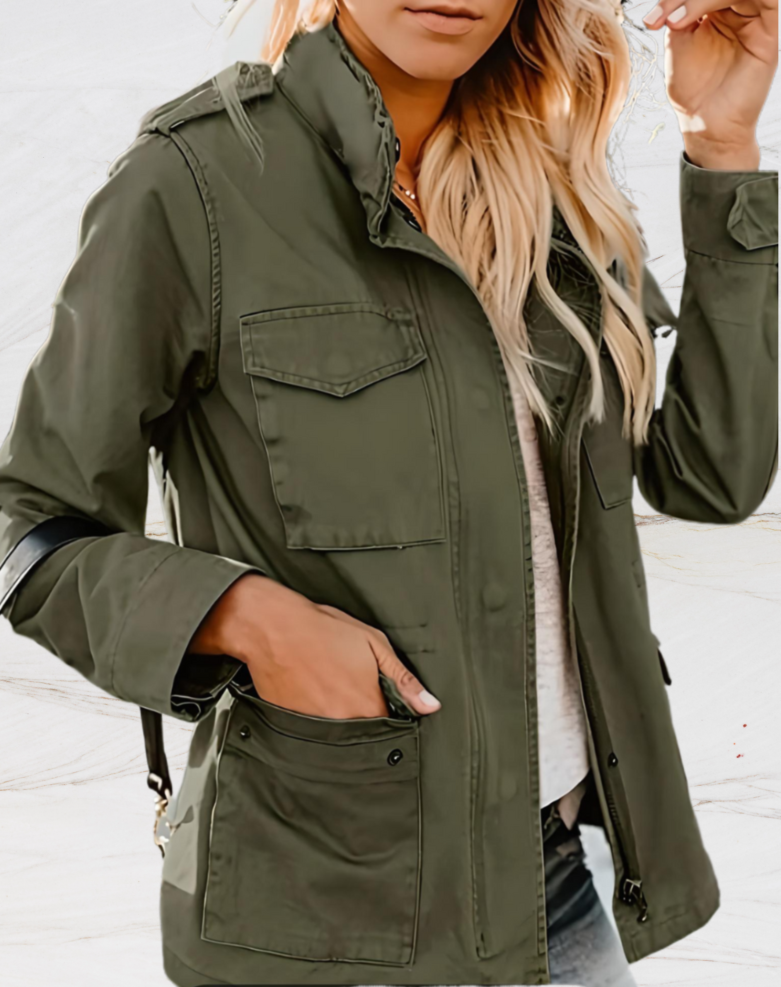 Nyra - veste streetwear décontractée