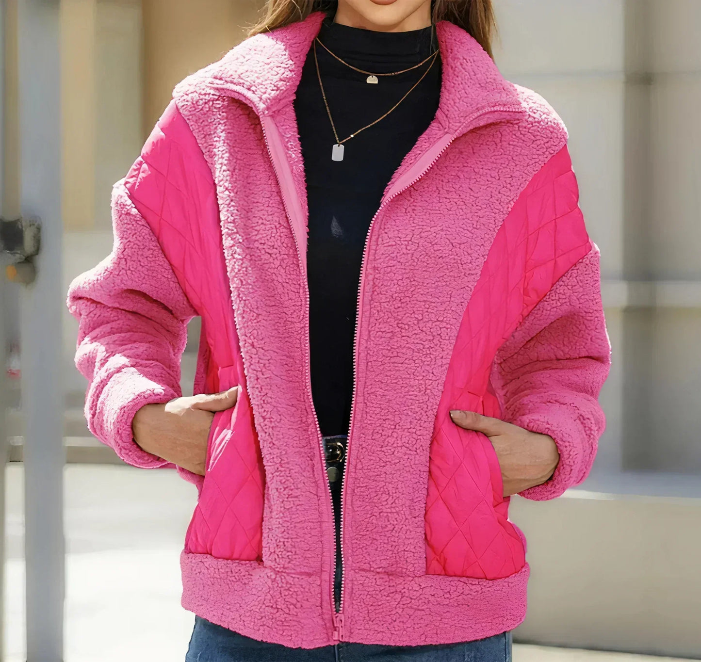Parina | Veste Femme en Patchwork – Élégante et Tendance