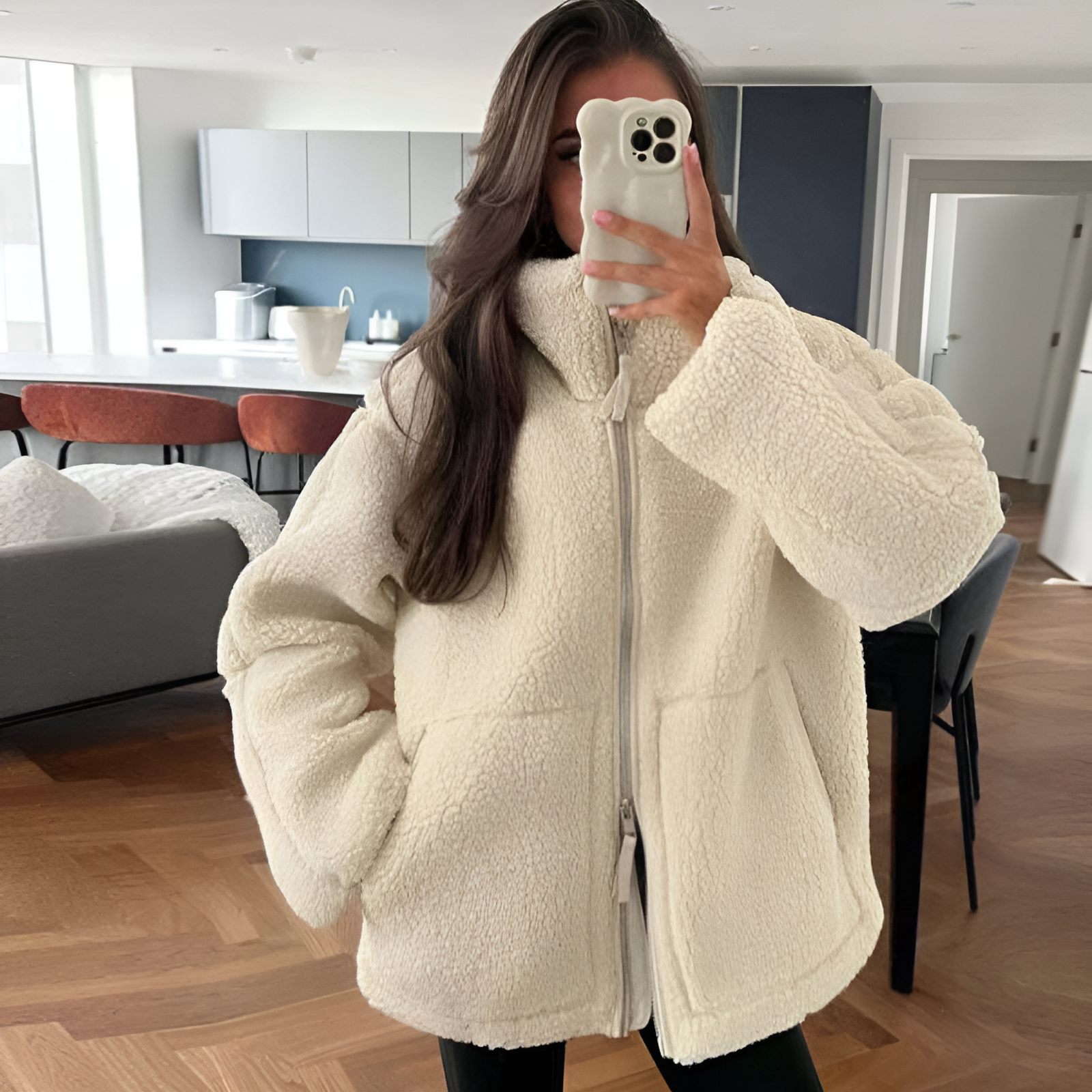 Veste en Fleece Teddy Freya