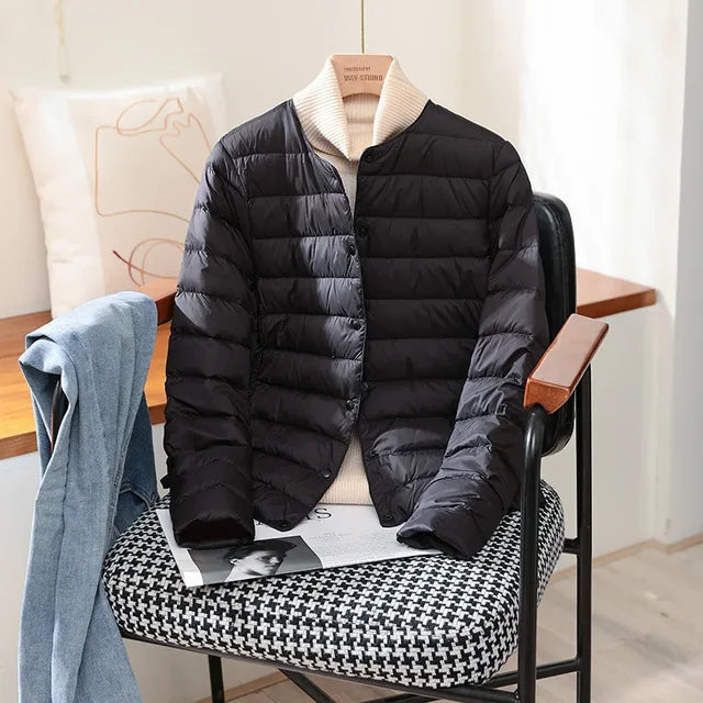 Louise |  Doudoune d'automne en duvet de canard