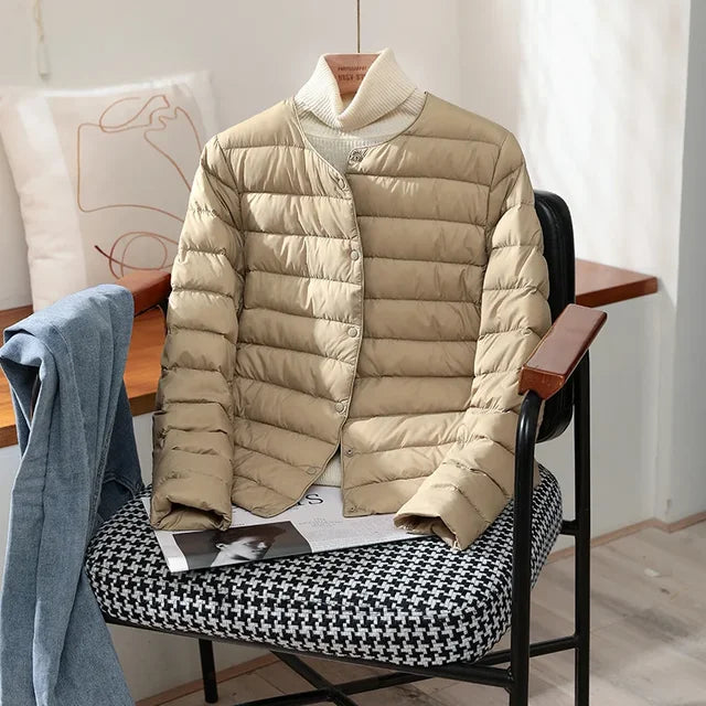 Louise |  Doudoune d'automne en duvet de canard