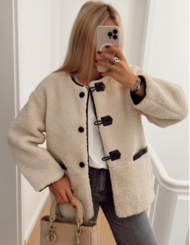 Anissa - Veste Toggle pour femme