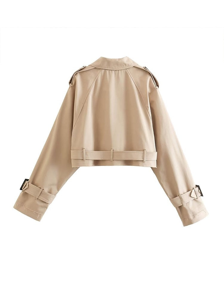 Nadine - trench-coat court décontracté