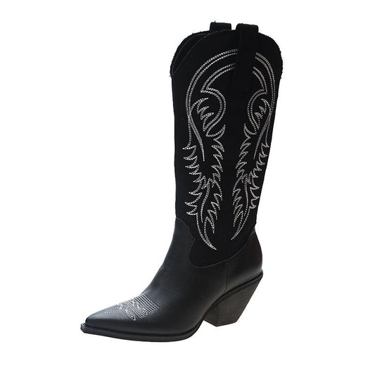 Chloé - Bottes de cow-boy à talon