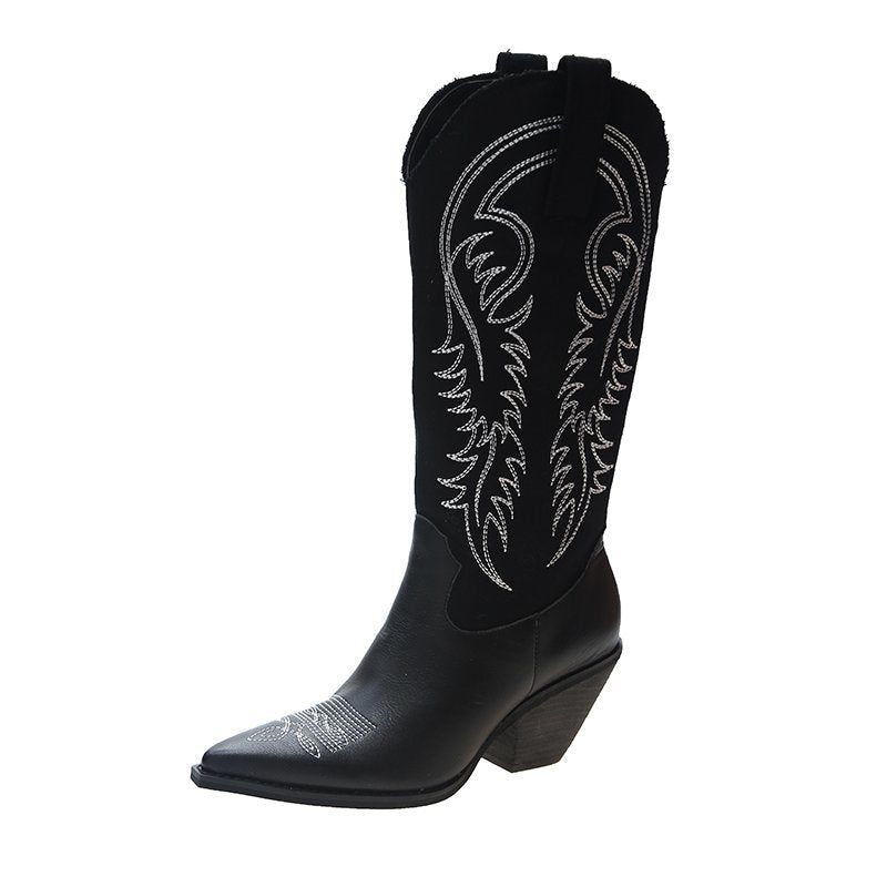 Chloé - Bottes de cow-boy à talon