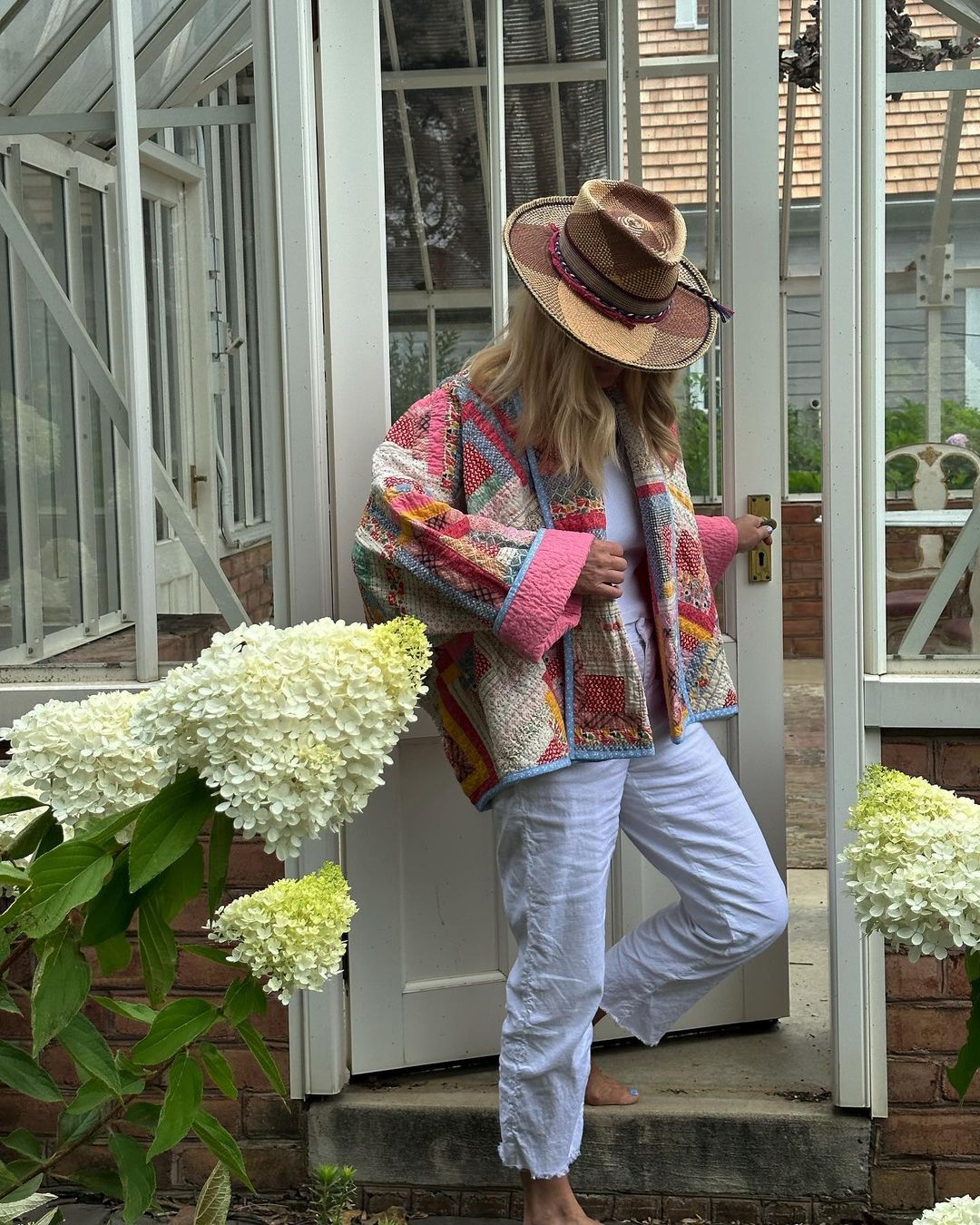 Beatriz - veste matelassée en patchwork décontractée