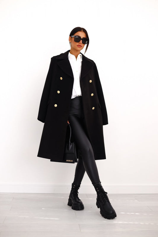 Manteau double boutonnage