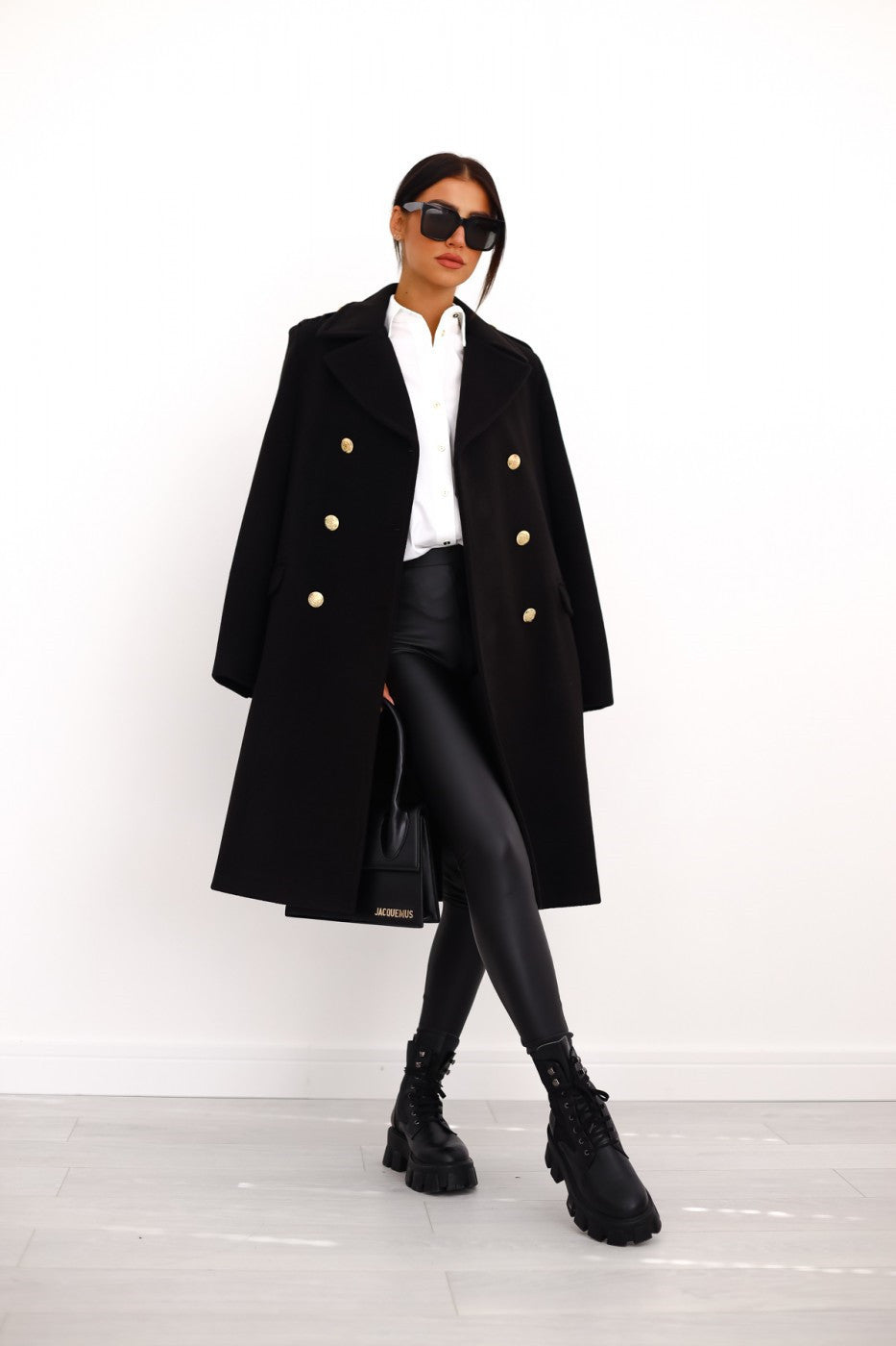 Manteau double boutonnage